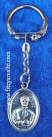 Don Bosco Metal Key Ring Religious Saint st John Bosco Gift Souvenir Keyring