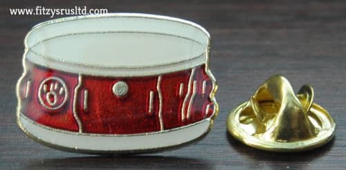 Drum Drummer Metal Lapel Hat Cap Tie Pin Badge Musician Gift Souvenir Brooch New