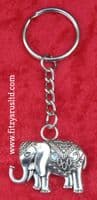 Elephant Key Ring Indian Dress Keyring