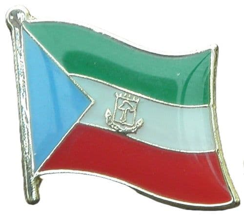 Equatorial Guinea Flag Lapel Hat Cap Tie Pin Badge Malabo Souvenir Ecuatorial