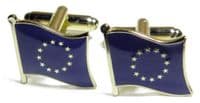 Europe EU Flag Cuff Links Europa European Euro Union Cufflinks