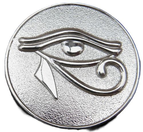 Eye of Horus Ra Lapel Tie Pin Badge Wedjat - Egypt Egyptian symbol of protection