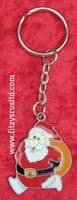 Father Christmas Key Ring Santa Claus Keyring Saint St Nicholas