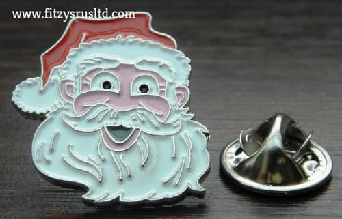 Father Christmas Lapel Hat Tie Pin Badge Santa Claus St Saint Nicholas Brooch