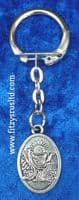 First Holy Communion Keyring Christogram IHS Key Ring Religious Gift Souvenir