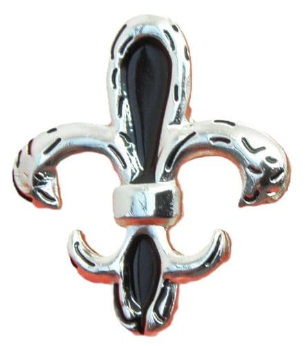 Fleur De Lis Lapel Hat Cap Tie Pin Badge Fleur-de-lis Gift Souvenir fleur-de-lys