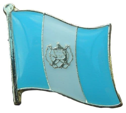 Guatemala Country Flag Lapel Hat Cap Tie Pin Badge Repblica de Guatemala New