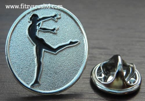 Gymnast Lapel Hat Cap Tie Metal Pin Badge Gymnastique Gymnastics Gift Souvenir