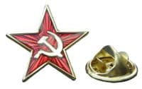 Hammer & Sickle Red Star Communist Lapel Pin Badge Brooch Revolution Socialist