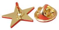 Hammer & Sickle Red Star Communist Lapel Pin Badge Brooch Revolution Socialist