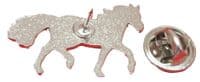 Horse Pin Badge Brooch