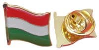 Hungary Hungarian Country Flag Lapel Hat Cap Tie Pin Badge Magyarorszg