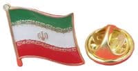 Iran Country Flag Lapel Hat Cap Tie Pin Badge - Islamic Republic of Brand New