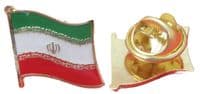 Iran Country Flag Lapel Hat Cap Tie Pin Badge - Islamic Republic of Brand New