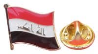 Iraq Country Flag Lapel Hat Cap Tie Pin Badge -   Republic of - New