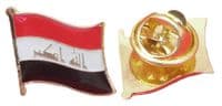 Iraq Country Flag Lapel Hat Cap Tie Pin Badge -   Republic of - New