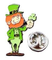 Irish Leprechaun Lapel Hat Tie Pin Badge Shamrock Brooch Eire St Patricks Day