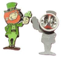 Irish Leprechaun Lapel Hat Tie Pin Badge Shamrock Brooch Eire St Patricks Day