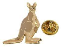 Kangaroo Lapel Hat Cap Tie Pin Badge Australia Australian Brooch Animal Lovers Gift