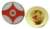 Kanku Lapel Tie Hat or Cap Pin Badge Karate Kyokushin Brooch