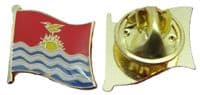 Kiribati Flag Lapel Hat Cap Tie Pin Badge Tarawa Ribaberiki Kiribati Republic of