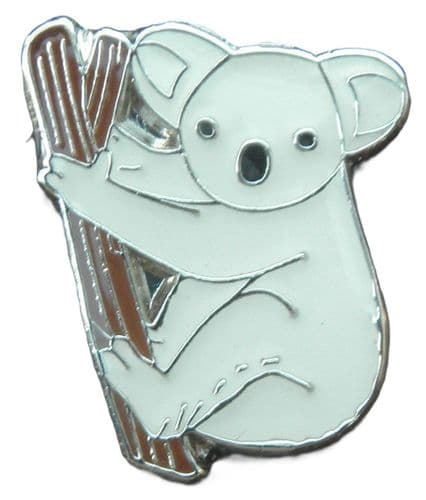 Koala Bear Lapel Pin Badge Cute Cuddly Animal Lovers Brooch
