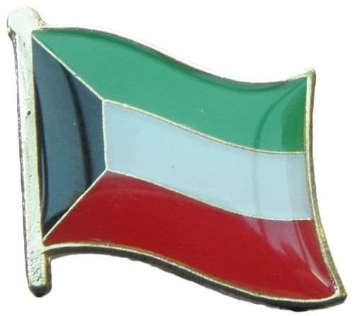 Kuwait Country Flag Lapel Hat Cap Tie Pin Badge Dawlat al-Kuwait Gift Souvenir