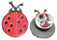 Ladybird Lapel / Hat / Cap / Tie Pin Badge - Brooch - Brand New