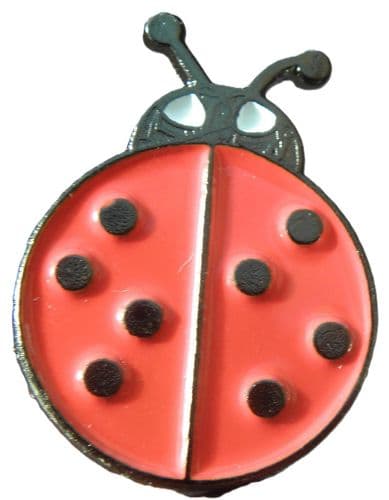 Ladybird Lapel / Hat / Cap / Tie Pin Badge - Brooch - Brand New