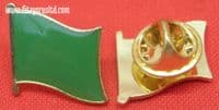 Libya Green Lapel Hat Cap Tie Pin Badge Flag of the Libyan Arab Jamahiriya