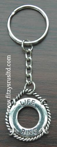 Life Ring Keyring Lifeguard Buoy Kisby Perry Key Ring