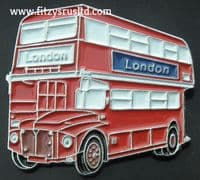 LONDON RED BUS LAPEL HAT CAP TIE PIN BADGE UK ENGLAND UNITED KINGDOM SOUVENIR