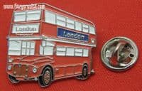 LONDON RED BUS LAPEL HAT CAP TIE PIN BADGE UK ENGLAND UNITED KINGDOM SOUVENIR