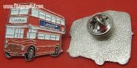 LONDON RED BUS LAPEL HAT CAP TIE PIN BADGE UK ENGLAND UNITED KINGDOM SOUVENIR