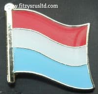 Luxembourg Country Flag Lapel Hat Cap Tie Pin Badge Groussherzogtum Ltzebuerg