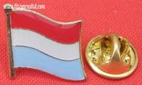 Luxembourg Country Flag Lapel Hat Cap Tie Pin Badge Groussherzogtum Ltzebuerg