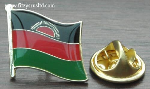 Malawi Flag Lapel Hat Cap Tie Pin Badge Chalo cha Malawi, Dziko la Malai Gift