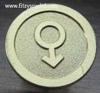 Male Symbol Lapel Hat Cap Tie Pin Badge Pride Gay Diversity / Mars Sign Brooch