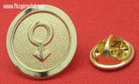 Male Symbol Lapel Hat Cap Tie Pin Badge Pride Gay Diversity / Mars Sign Brooch