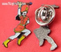 Marching Majorette Lapel Hat Cap Tie Pin Badge Brooch Dancer Baton Gift Souvenir