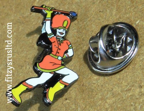 Marching Majorette Lapel Hat Cap Tie Pin Badge Brooch Dancer Baton Gift Souvenir