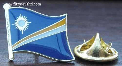 Marshall Islands Flag Lapel Hat Cap Tie Pin Badge Aolepn Aorkin Maje Majuro