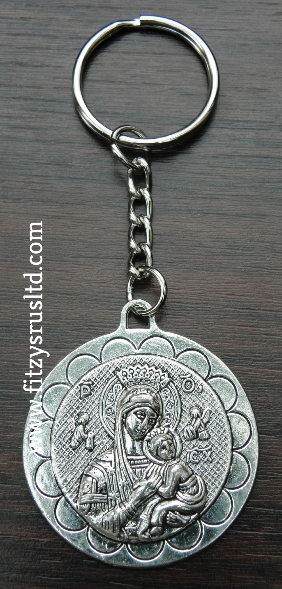 Mary & Jesus Key Ring Keyring Catholic Religious