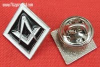 Masonic Square and Compass Lapel / Tie Pin Badge - Freemason Mason Freemasonary