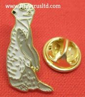 Meerkat Lapel Hat Cap Tie Pin Badge Animal Brooch suricate Suricata suricatta T2
