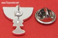Menorah Lapel Hat Tie Pin Badge Hanukkah candelabrum & Star of David Brooch