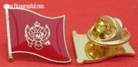 Montenegro Country Flag Lapel Hat Cap Tie Pin Badge   Crna Gora New