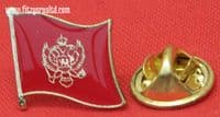 Montenegro Country Flag Lapel Hat Cap Tie Pin Badge   Crna Gora New