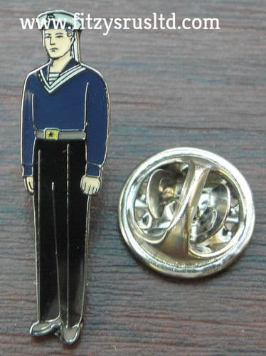 Navy Lapel Hat Tie Pin Badge Sailor Naval Armed Forces Souvenir Military Brooch