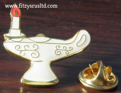 Nursing Graduation Lamp Lapel Hat Cap Tie Pin Badge Nurse Graduate RN Medical Symbol Brooch